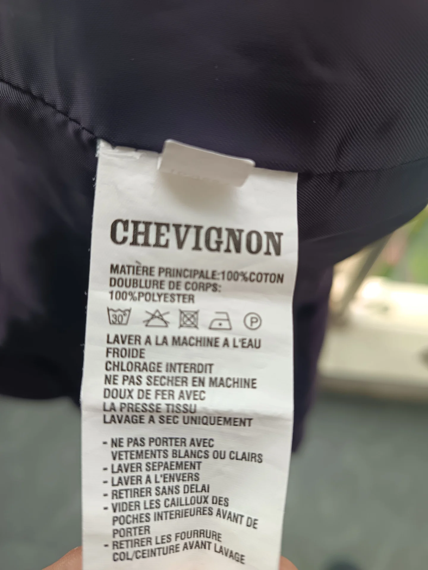 Винтажная косуха Chevignon (Legend Label) — Хлопок - миниатюра 4