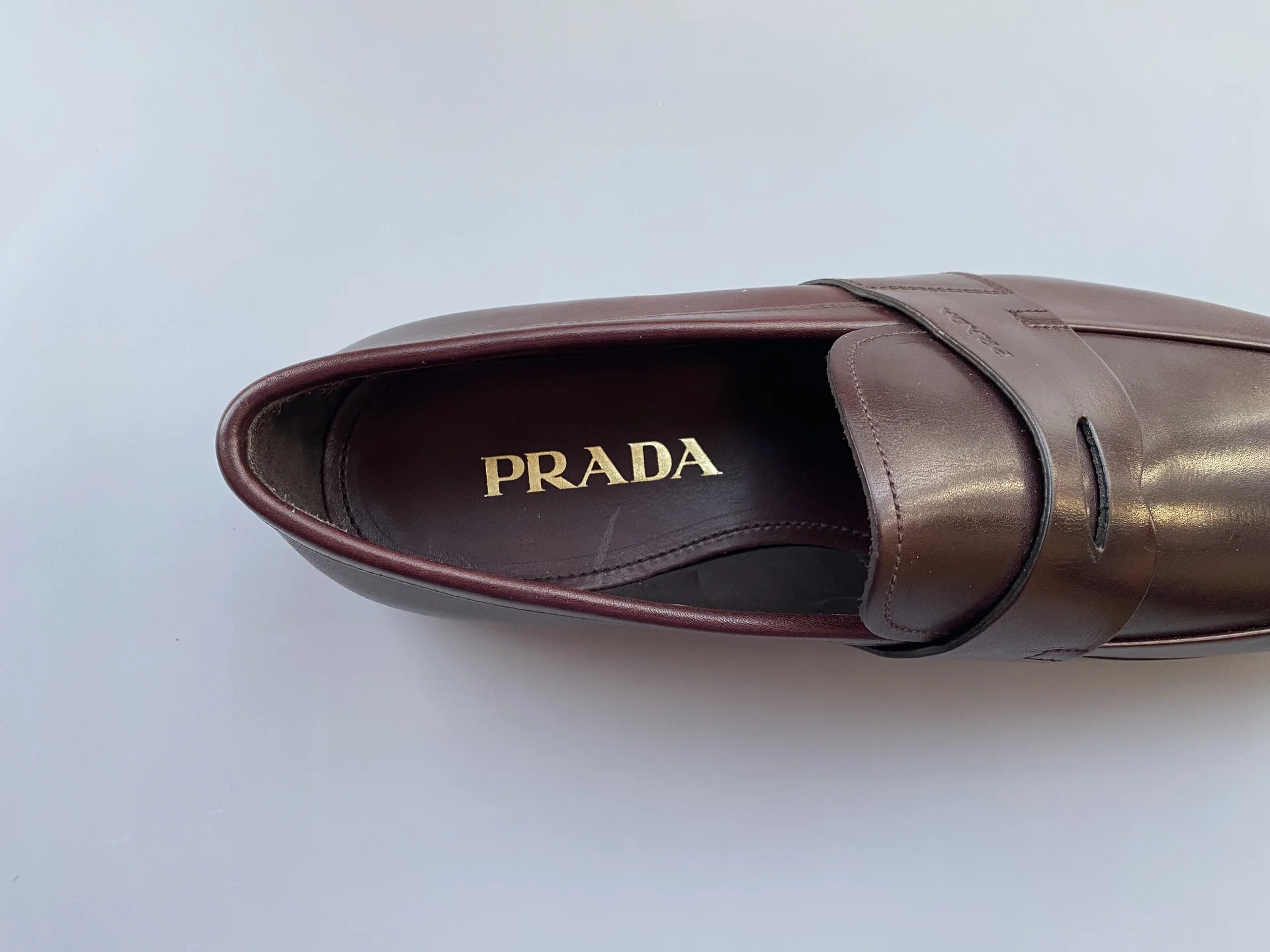Лоферы PRADA 43 размер новые оригинал - миниатюра 4