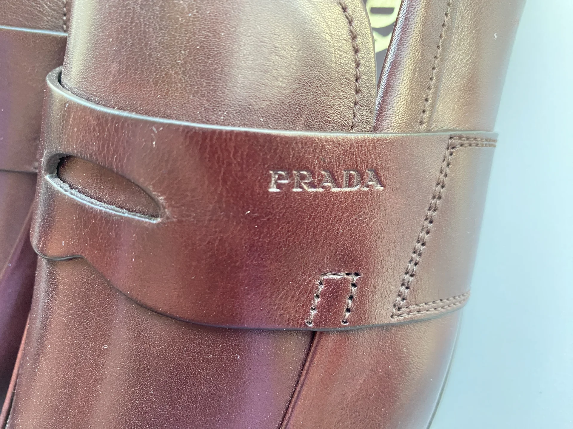 Лоферы PRADA 43 размер новые оригинал - миниатюра 6