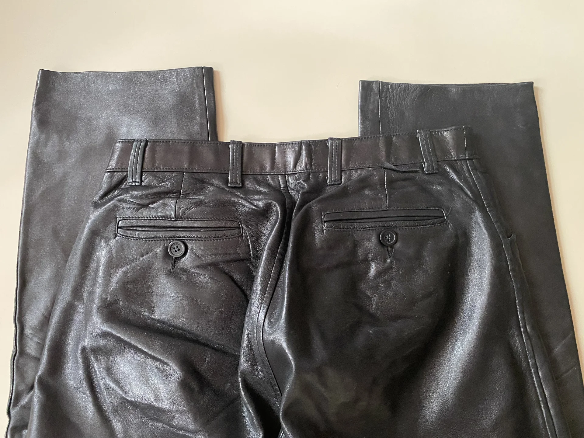 Кожаные брюки Lagerfeld Homme 50 р оригинал - миниатюра 9