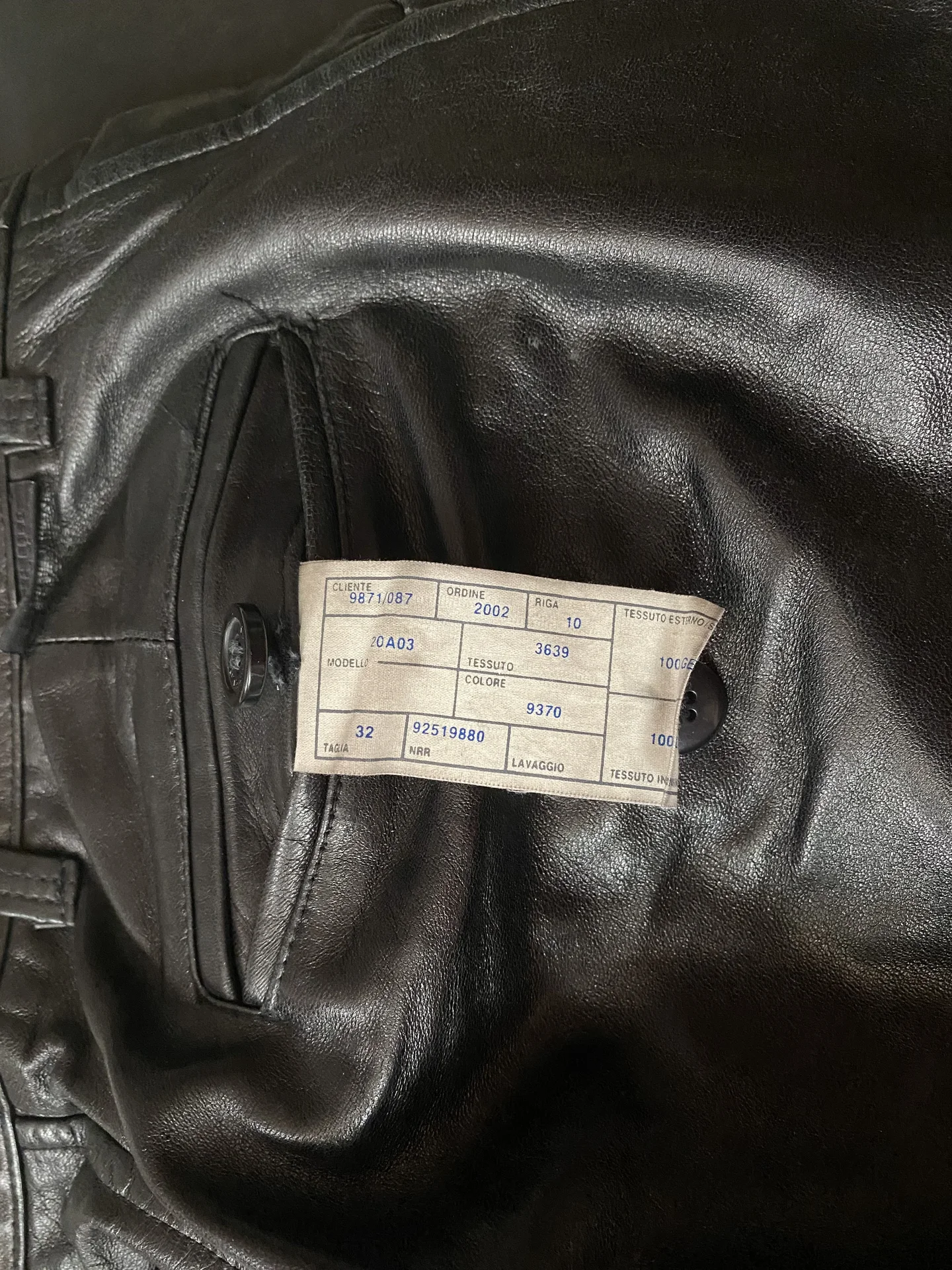 Кожаные брюки Lagerfeld Homme 50 р оригинал - миниатюра 11