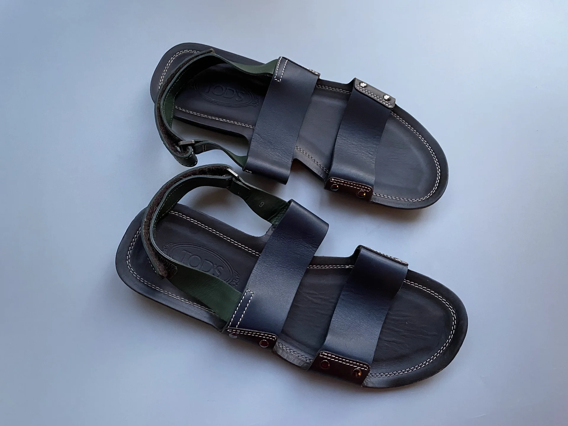 Сандалии Tod’s 43 р оригинал кожа - изображение 1