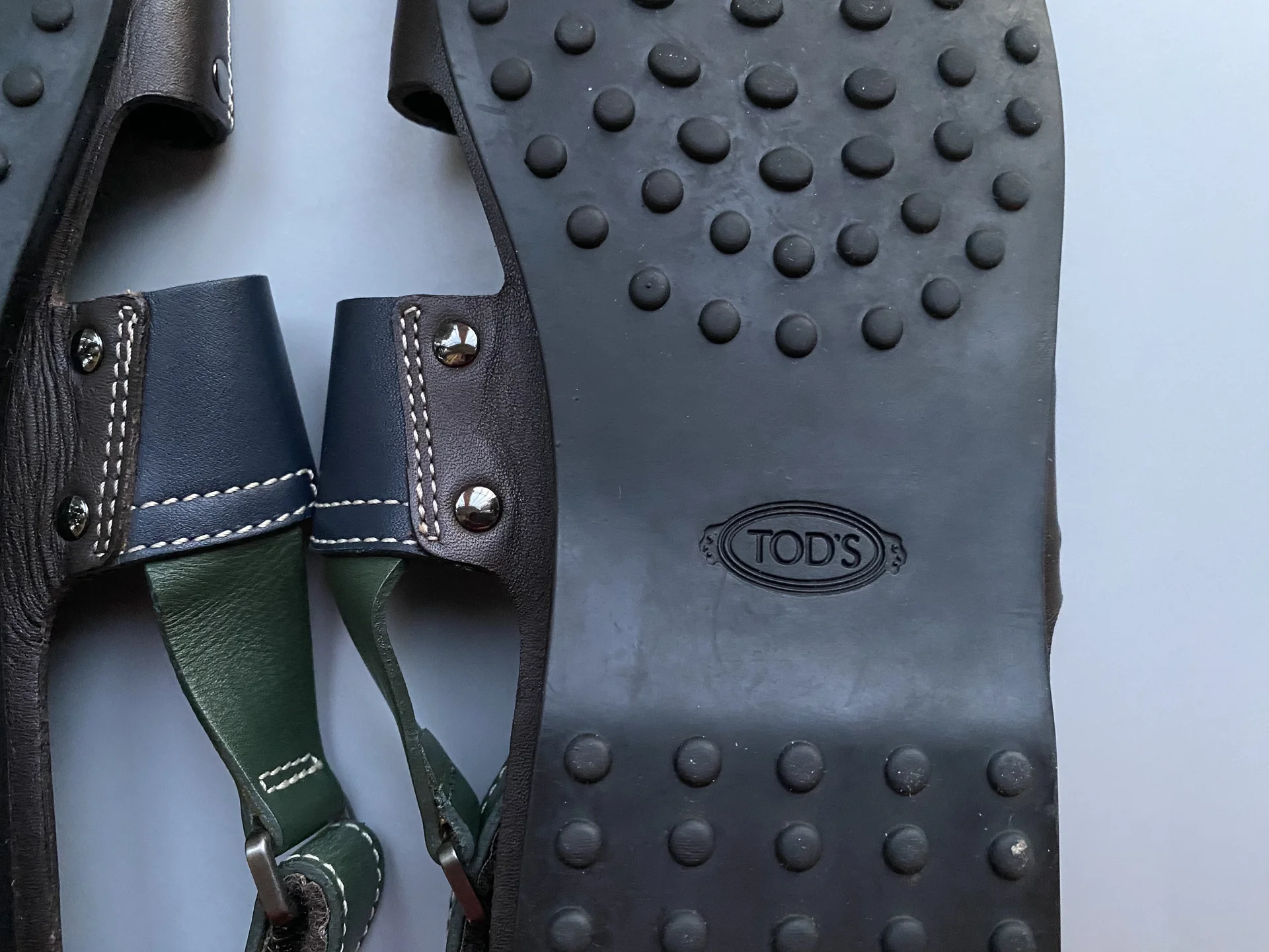 Сандалии Tod’s 43 р оригинал кожа - миниатюра 7