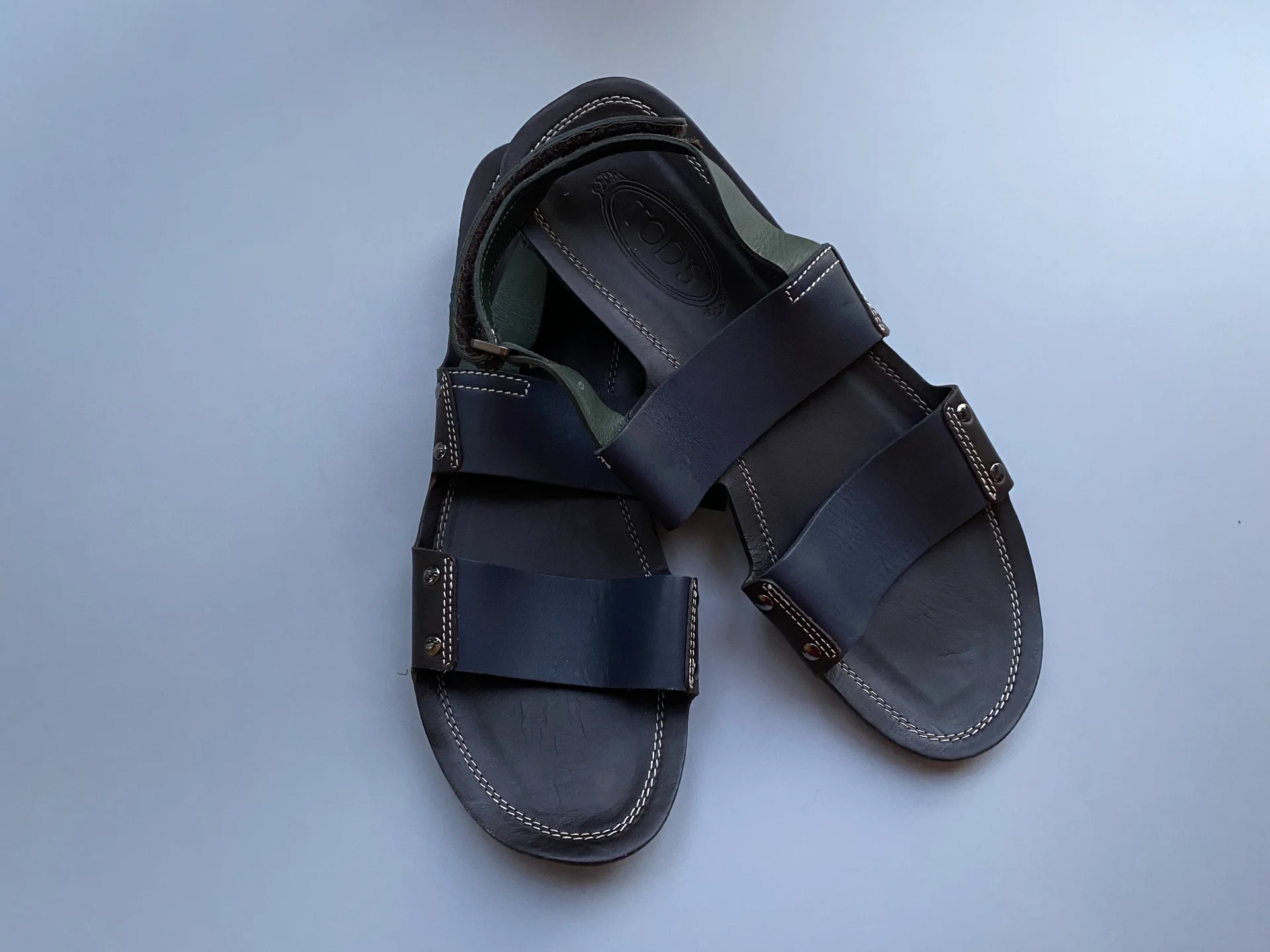 Сандалии Tod’s 43 р оригинал кожа - миниатюра 11