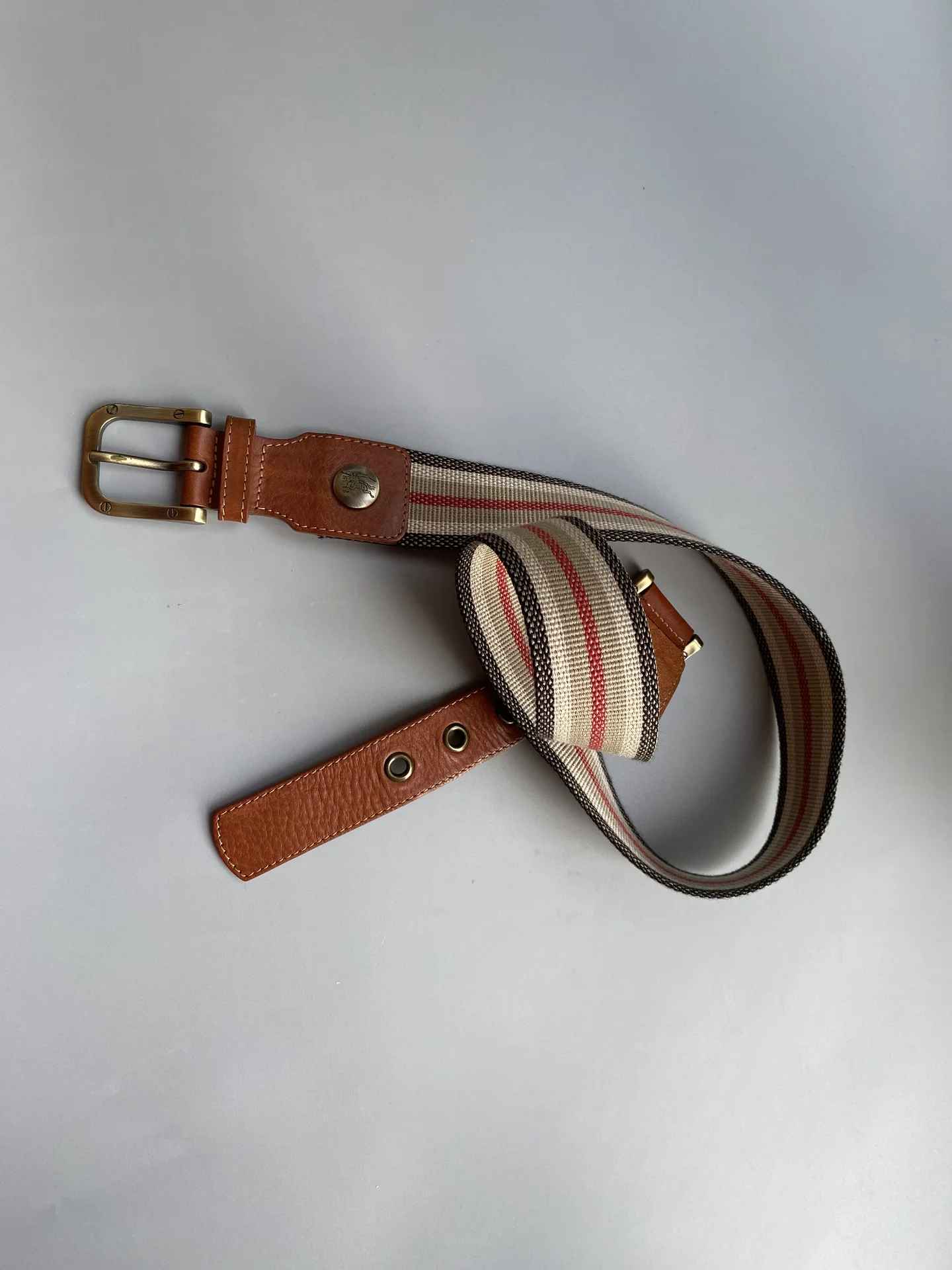 Ремень мужской Burberry 100 см оригинал - миниатюра 2
