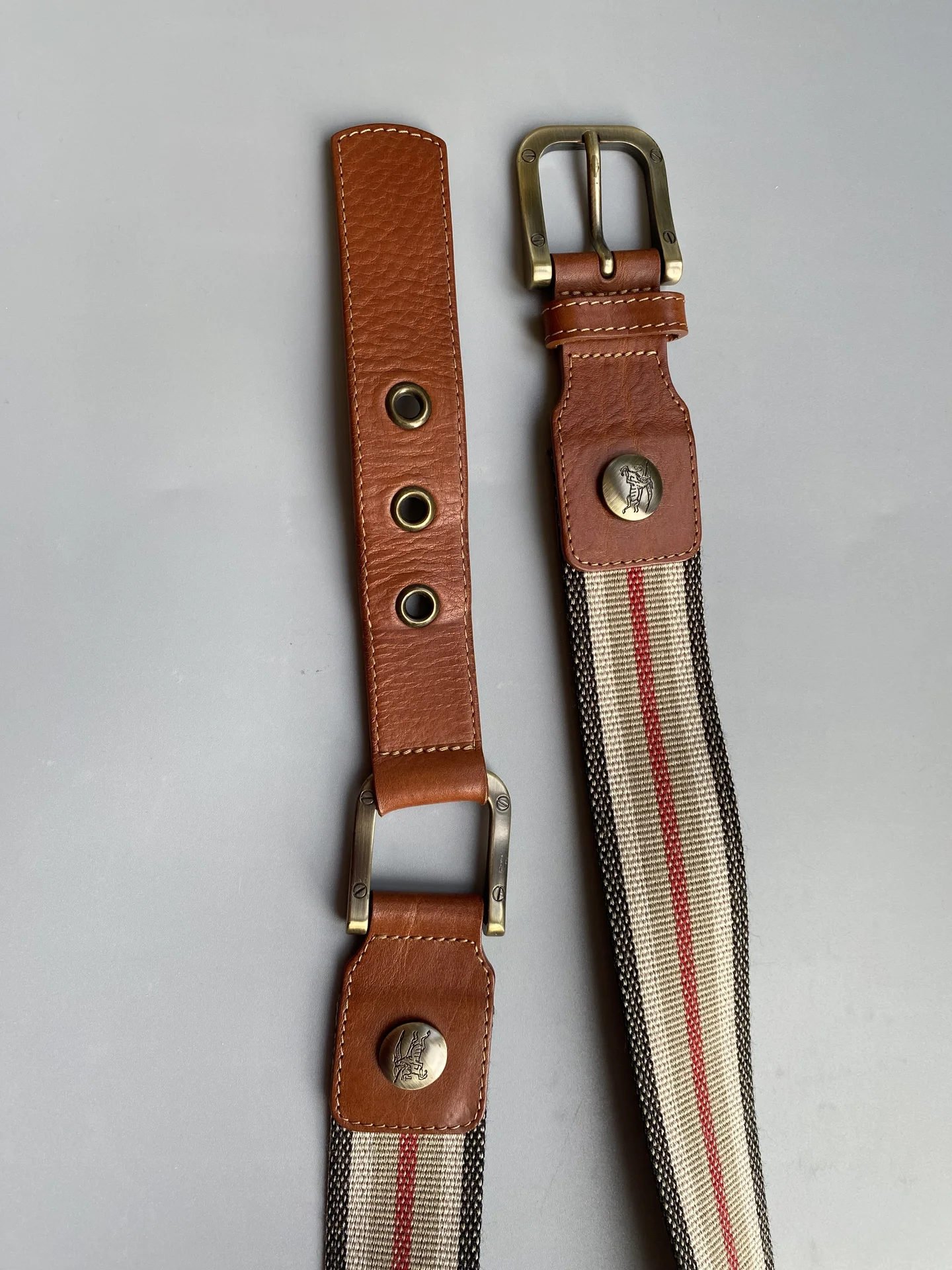 Ремень мужской Burberry 100 см оригинал - миниатюра 3