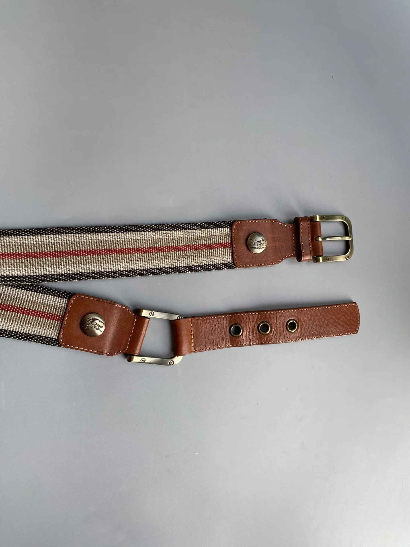 Ремень мужской Burberry 100 см оригинал - миниатюра 5