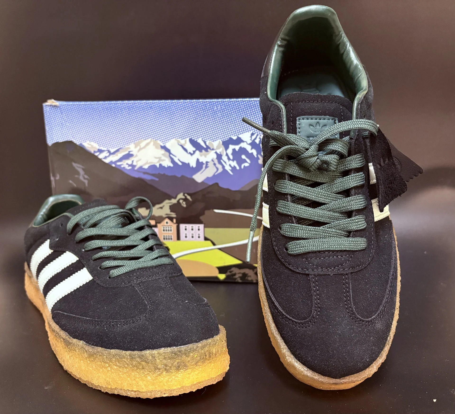 Adidas Samba x Ronnie Fieg x Clarks - миниатюра 3