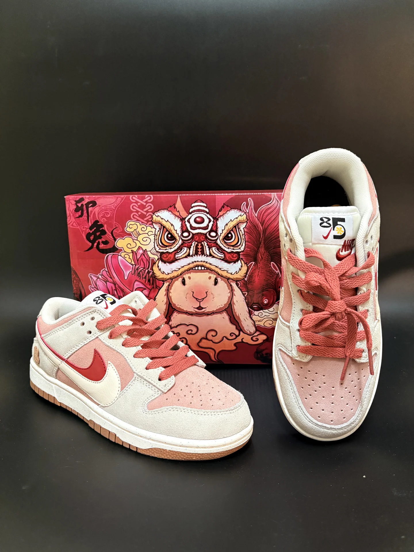 Nike SB Dunk Low SE 85 Double Swoosh Pink Rabbit. - изображение 1