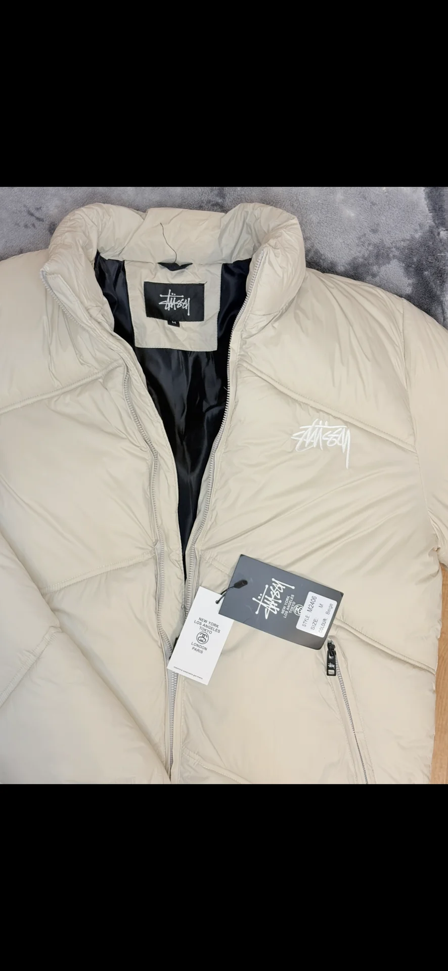 Зимний пуховик Stussy - миниатюра 2