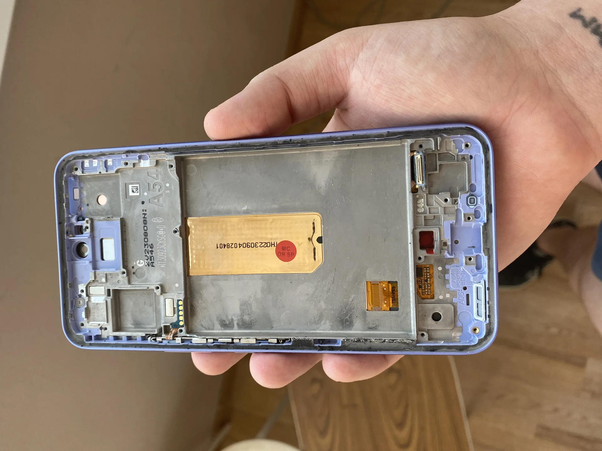 Дисплеи в рамке Samsung a54 orig - миниатюра 5