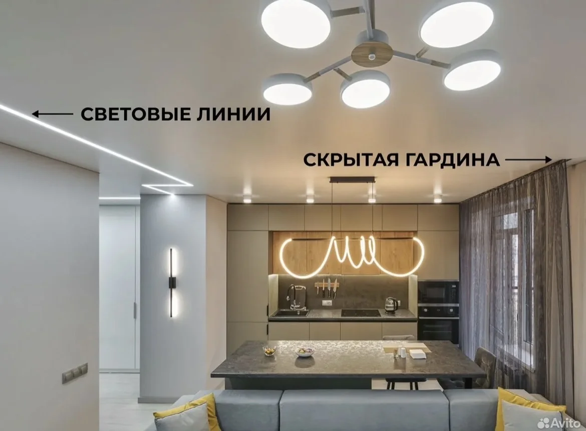 Натяжные потолки - миниатюра 6