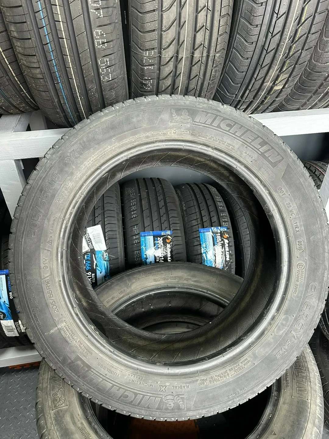 MICHELIN ENERGY SAVER 205/55 R16 91V (2015 год) 2шт