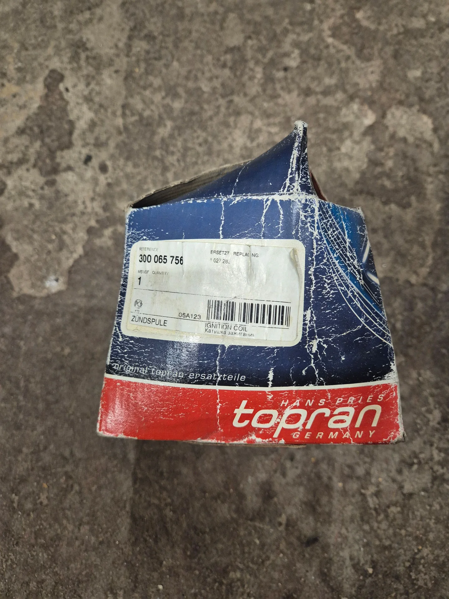 Катушка зажигания Topran 300065756 Ford Sierra - изображение 1