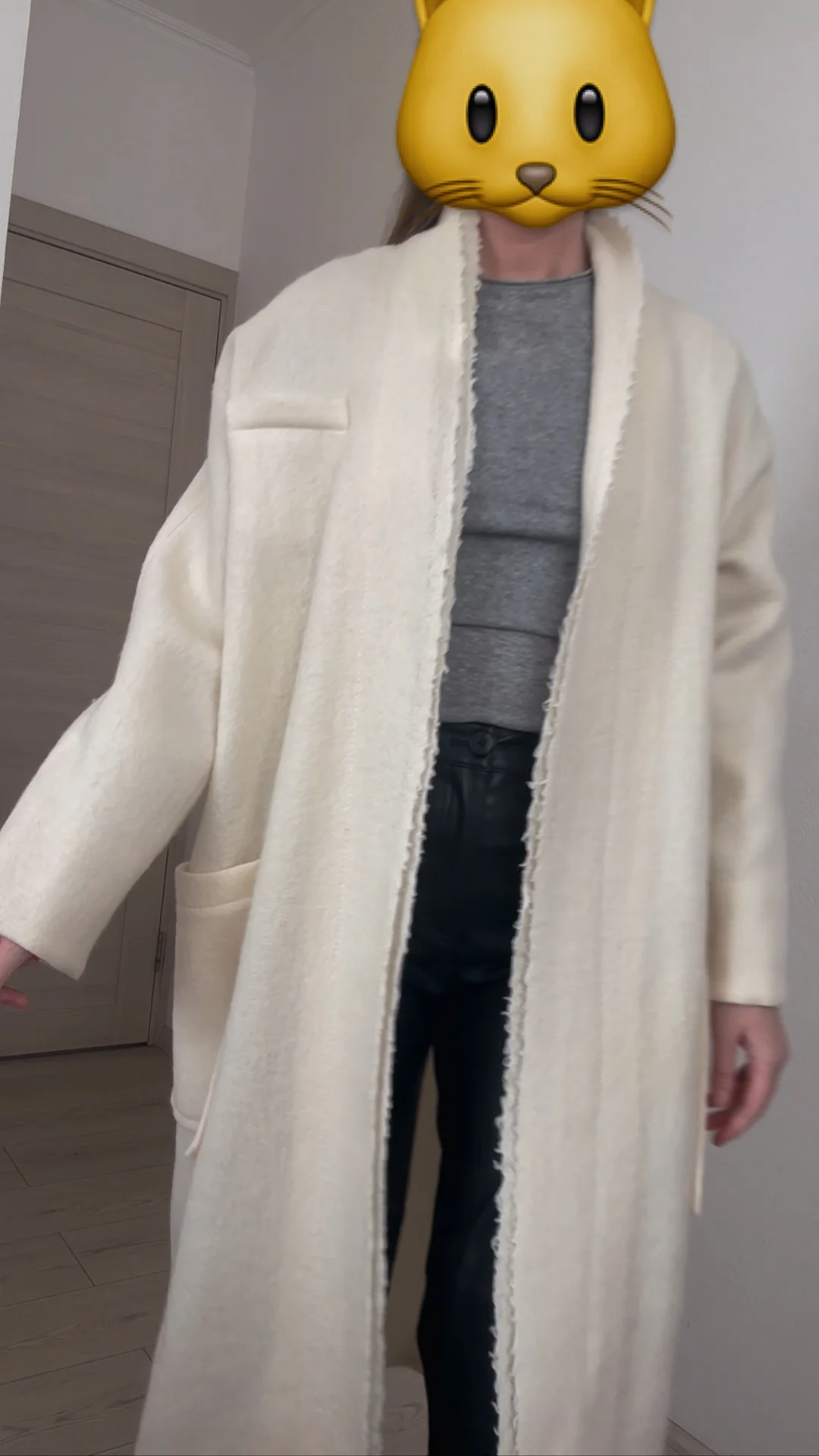 Пальто Zara premium, натуральная шерсть, новое - миниатюра 5