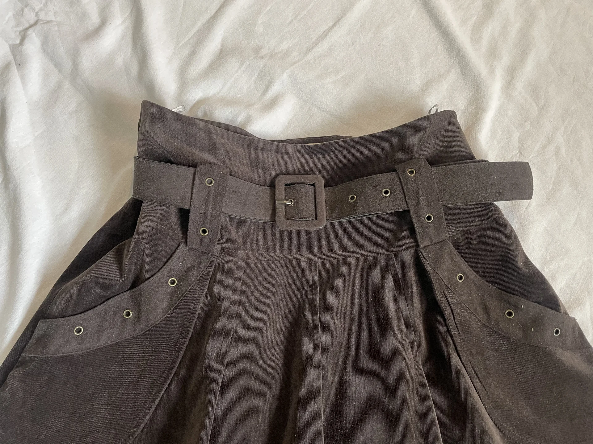 Vintage Corduroy Skirt - миниатюра 2