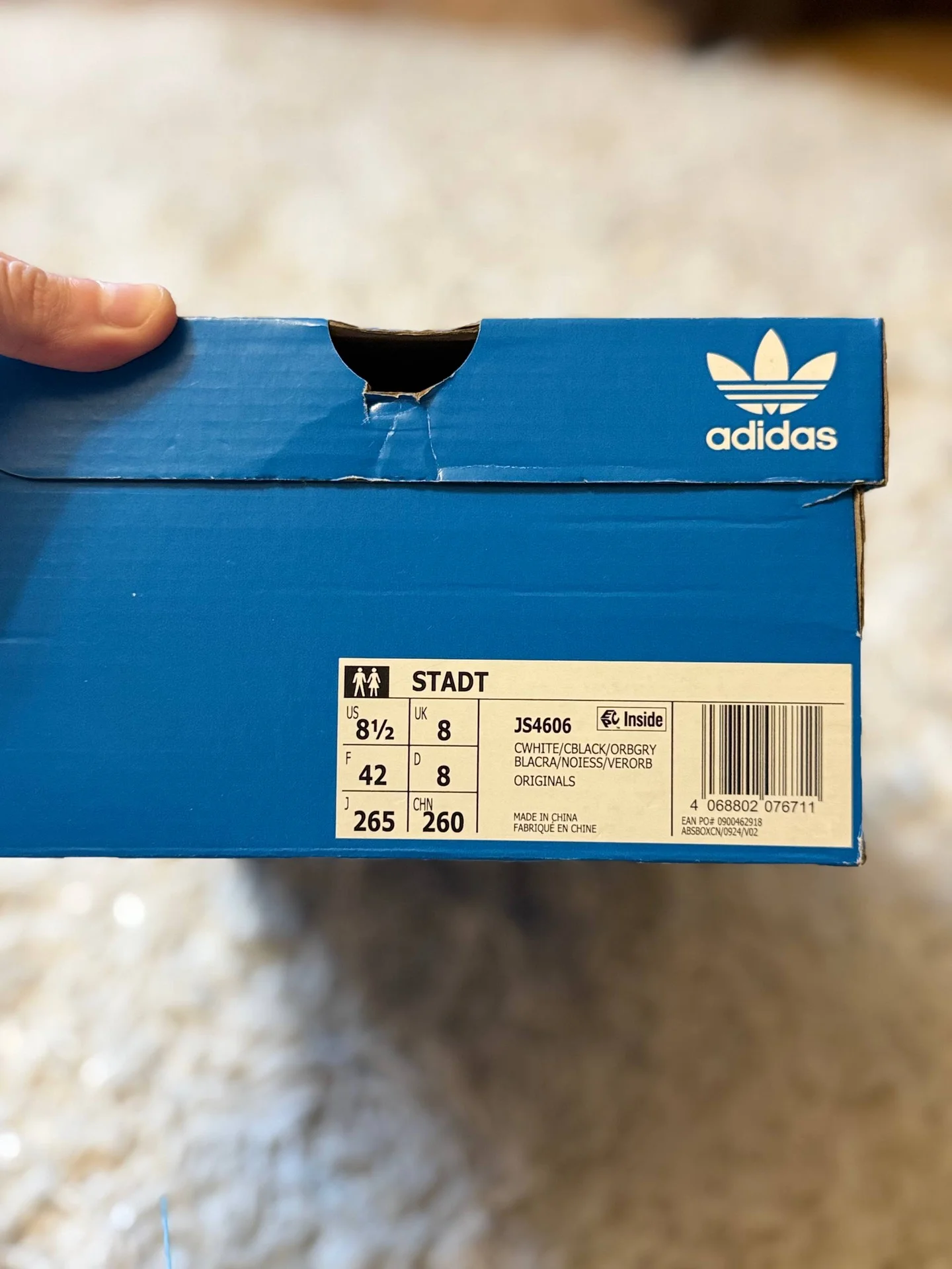 Adidas STADT оригинал новые - миниатюра 4