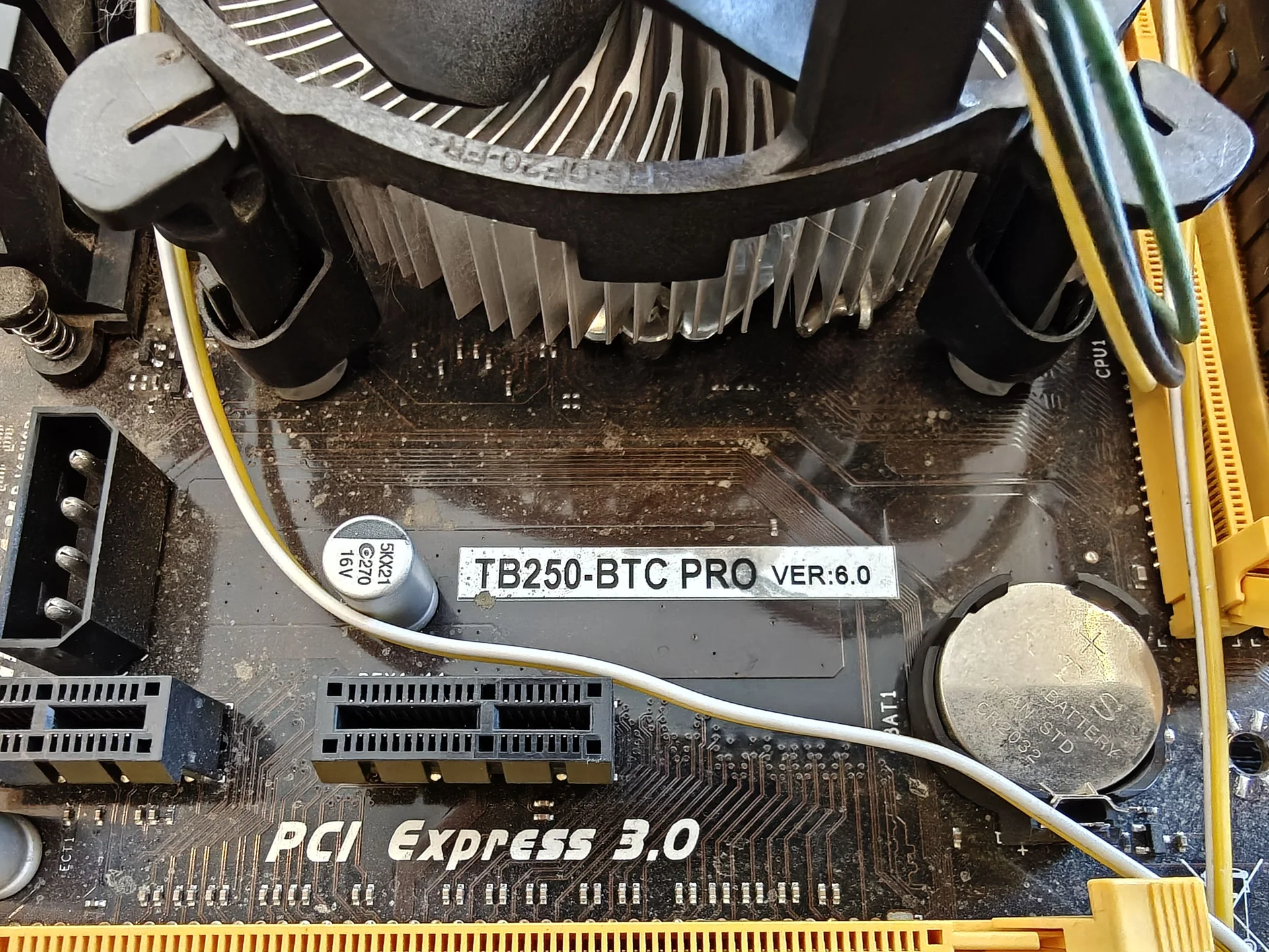 Материнская плата Biostar TB250-BTC с процессором и памятью - миниатюра 2
