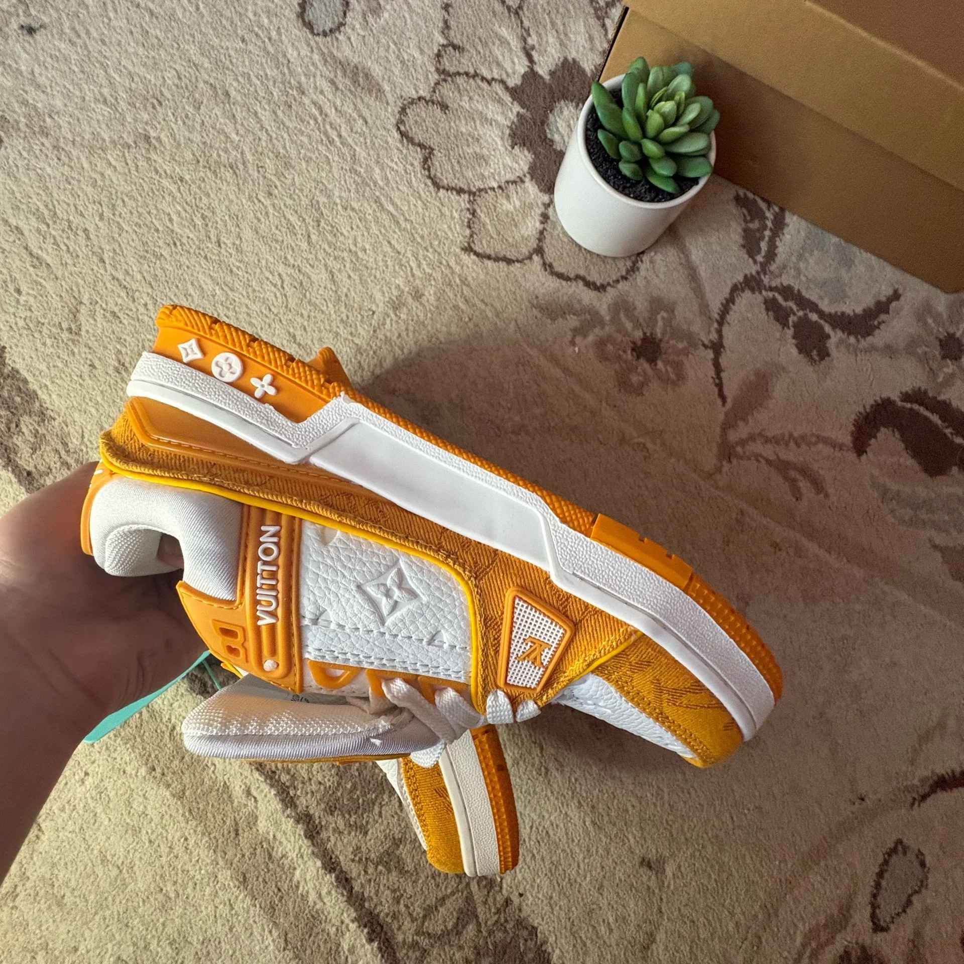 Louis Vuitton Trainer кроссовки новые - миниатюра 2