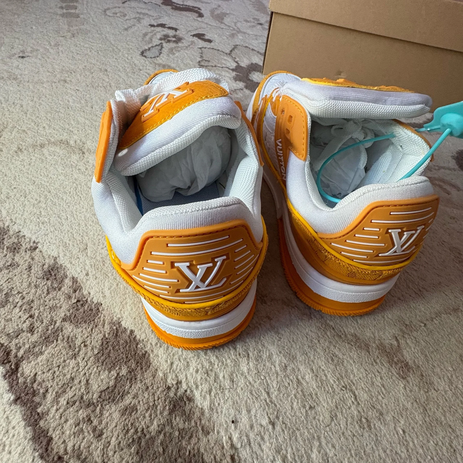 Louis Vuitton Trainer кроссовки новые - миниатюра 5