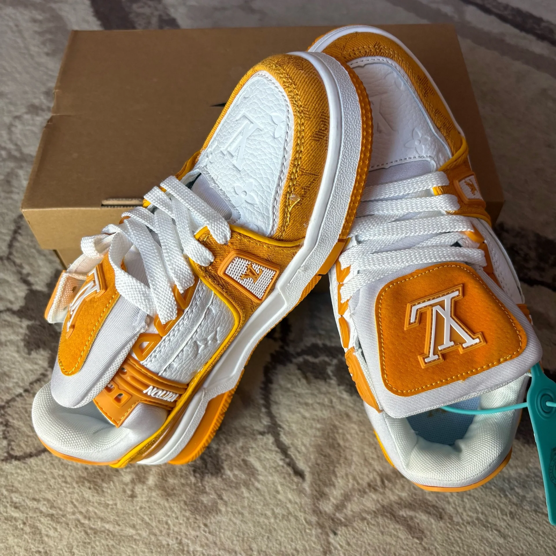 Louis Vuitton Trainer кроссовки новые - миниатюра 6