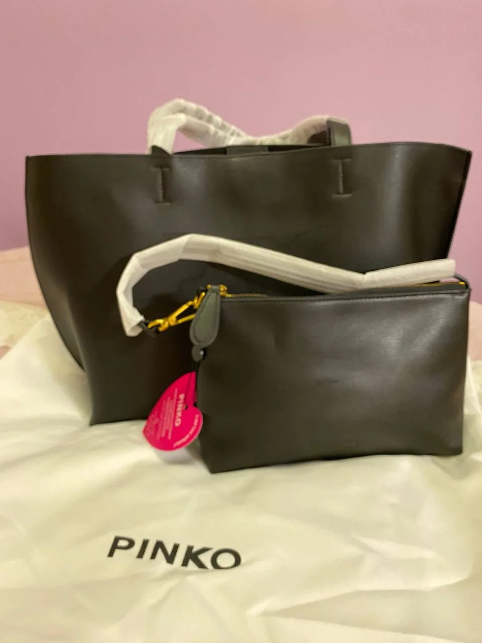 Сумка шоппер pinko - изображение 1