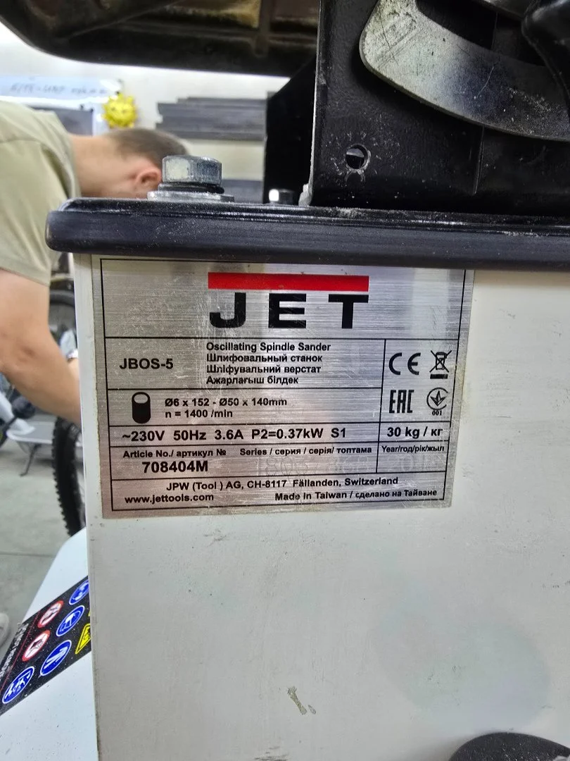 Jet Jbos-5 осцилирующий шлифовальный станок - миниатюра 5