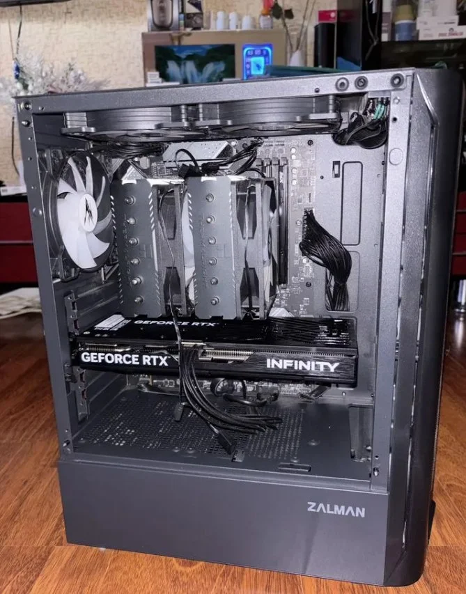 Игровой пк Ryzen 7 7800x3d + 5060Ti 16GB/32GB DDR5 - изображение 1