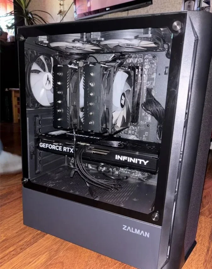 Игровой пк Ryzen 7 7800x3d + 5060Ti 16GB/32GB DDR5 - миниатюра 2