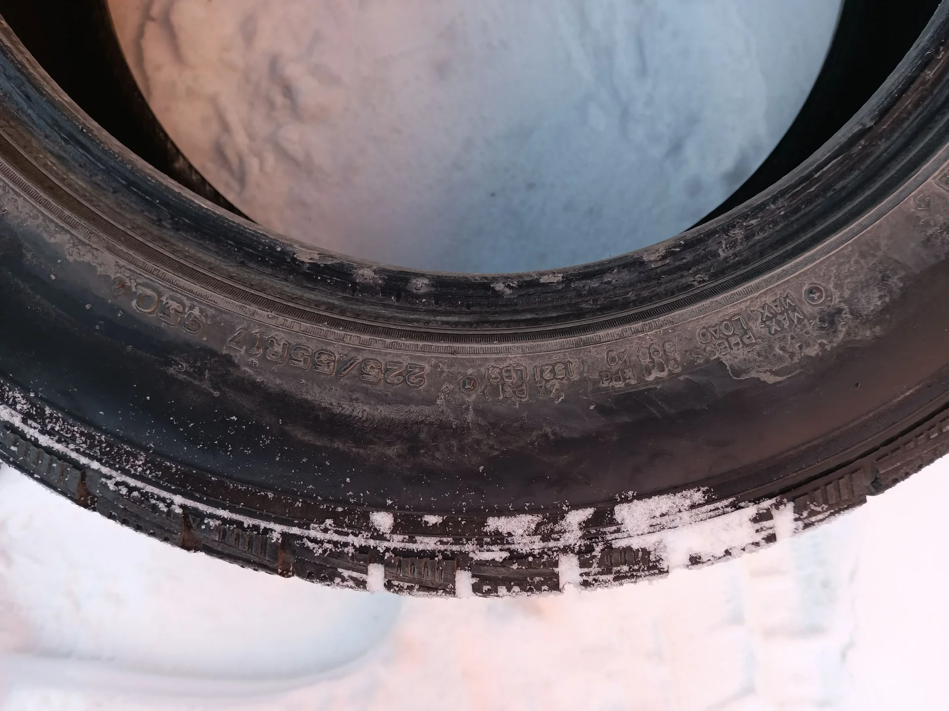 Шины Dunlop 225/55 R17 95Q Япония 2шт - миниатюра 7