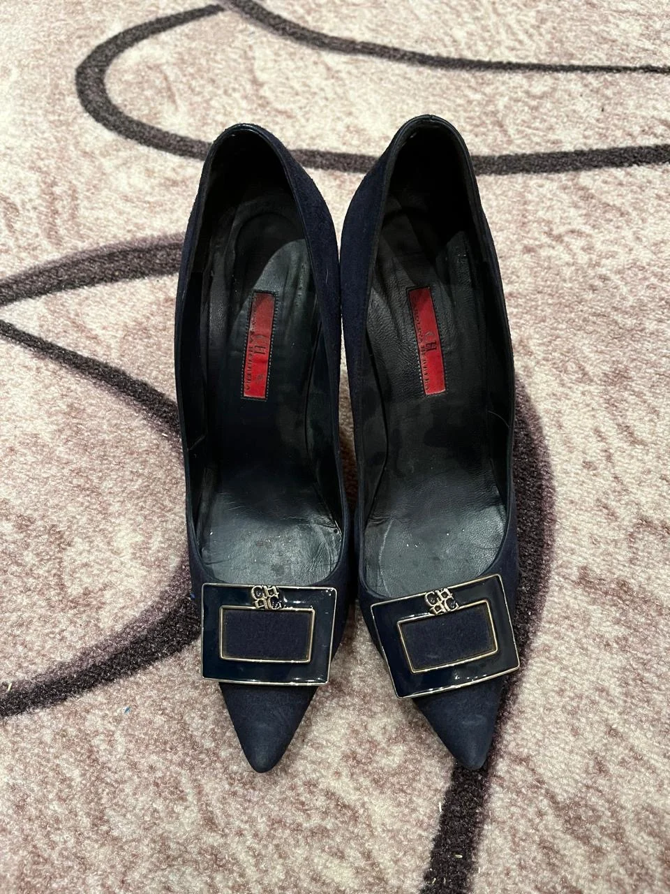 Элегантные замшевые туфли CH by Carolina Herrera - изображение 1