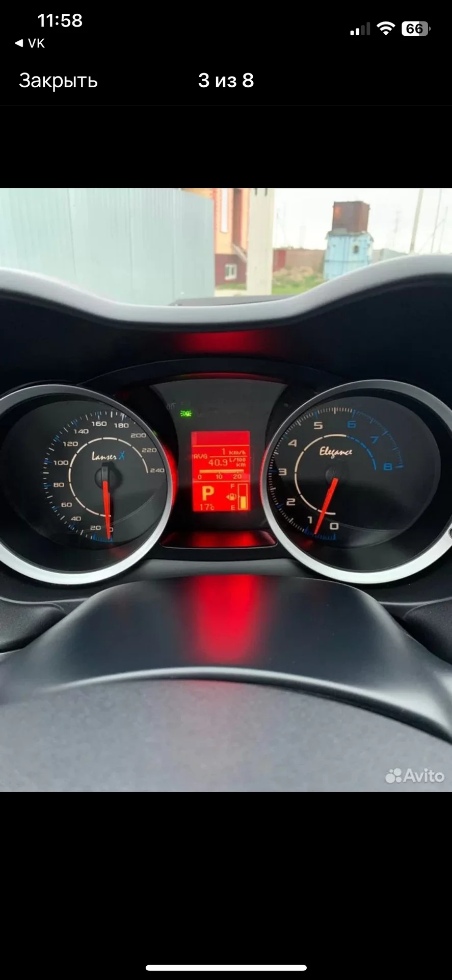 Шкалы приборной панели Mitsubishi Lancer X - миниатюра 2