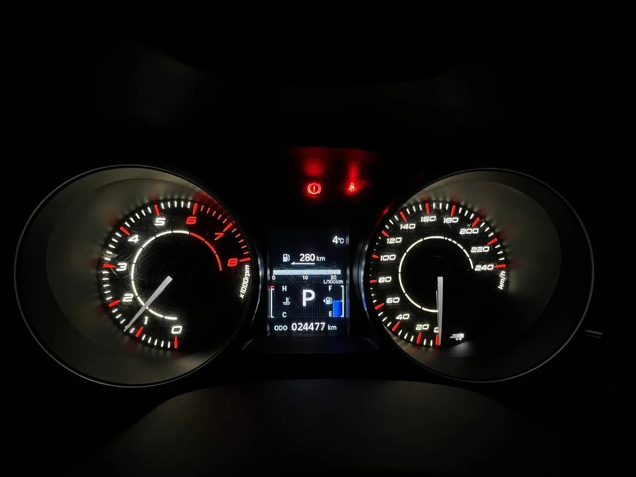 Шкалы приборной панели Mitsubishi Lancer X - миниатюра 7