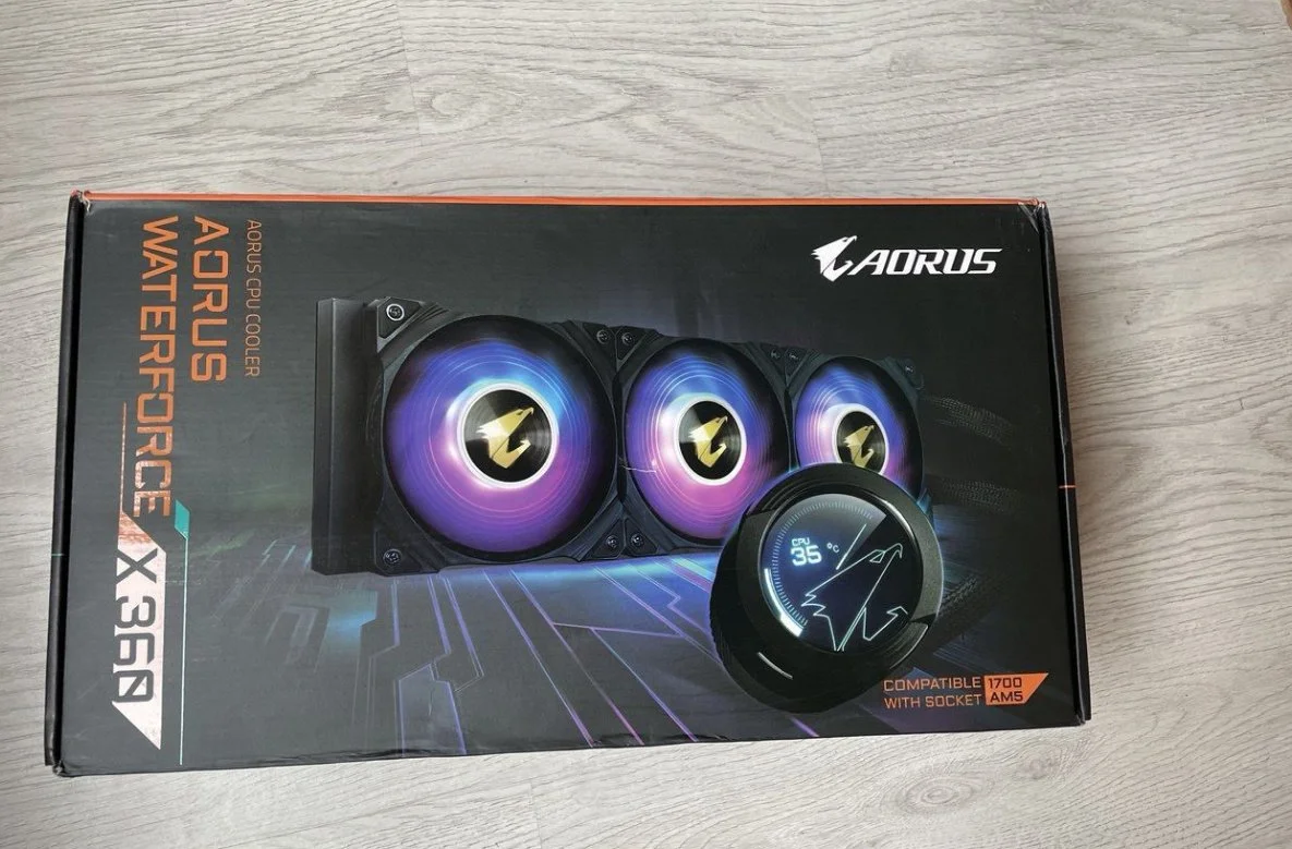 Водяное охлаждение aorus waterforce X360 - изображение 1