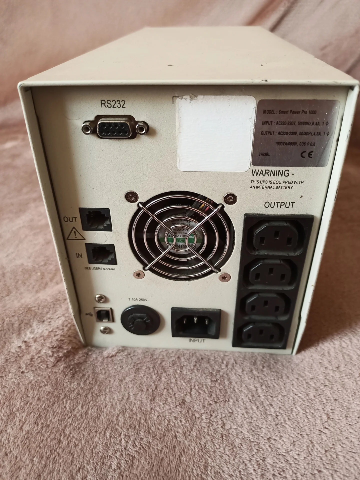 ИБП ippon smart power pro 1000 - миниатюра 3