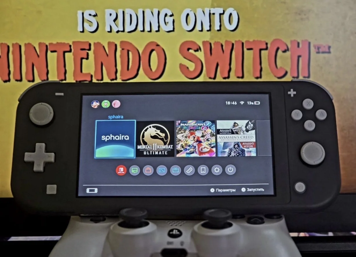 Nintendo Switch Ultra — прошитая, готова к игре - изображение 1