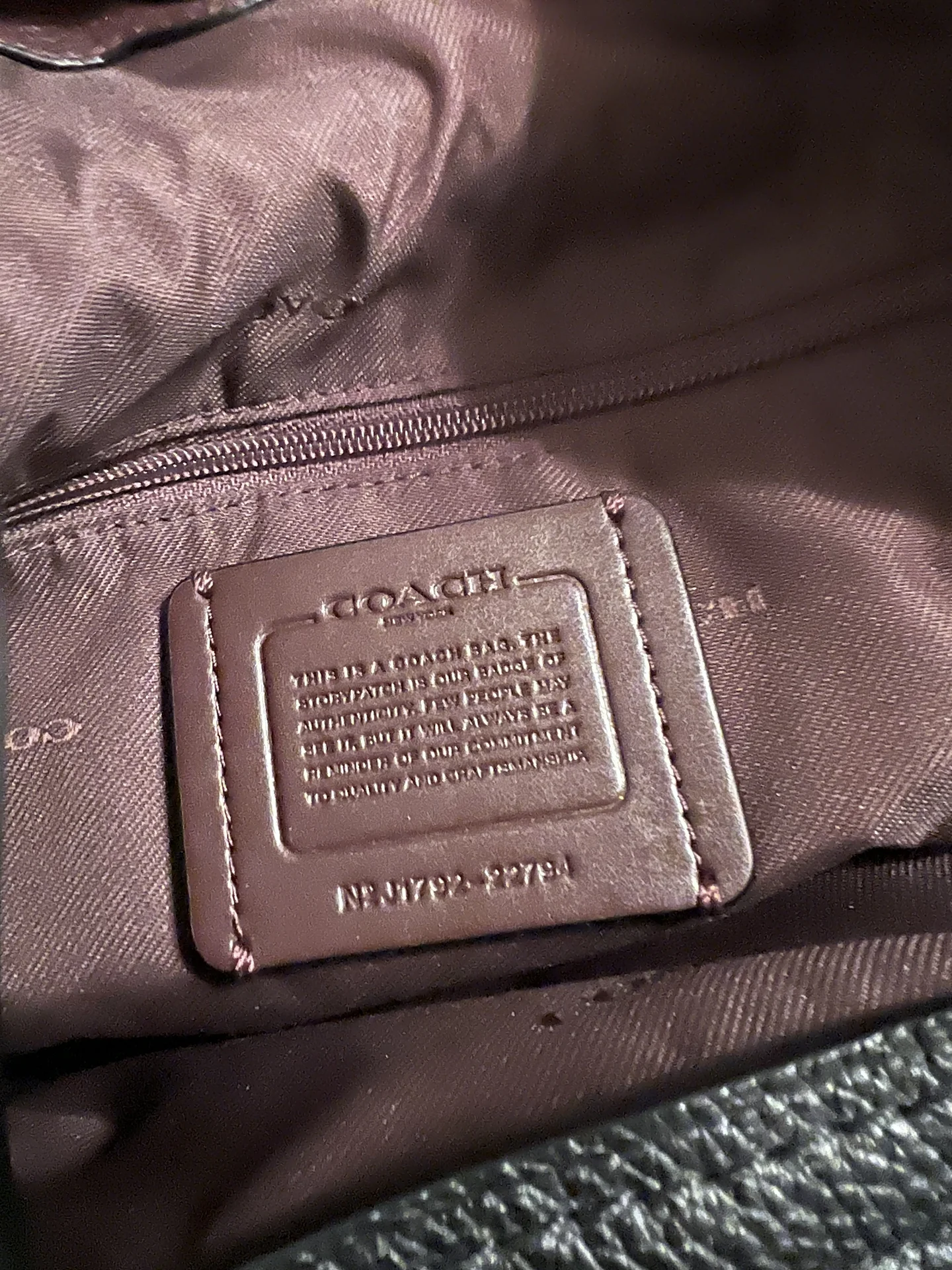 Сумка оригинал COACH - миниатюра 5