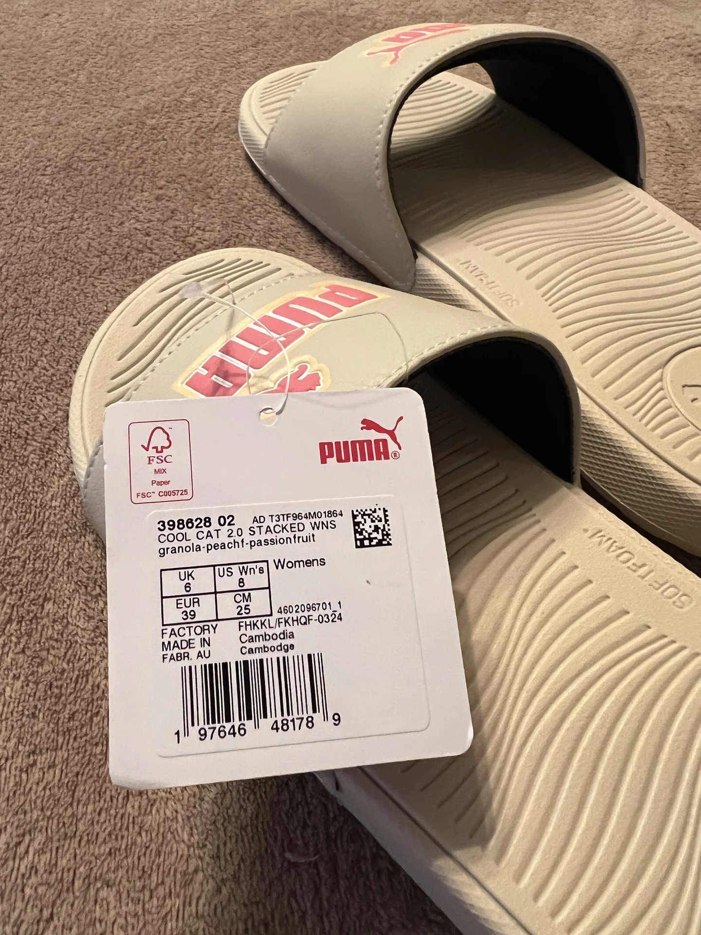 Шлепанцы Puma - миниатюра 3