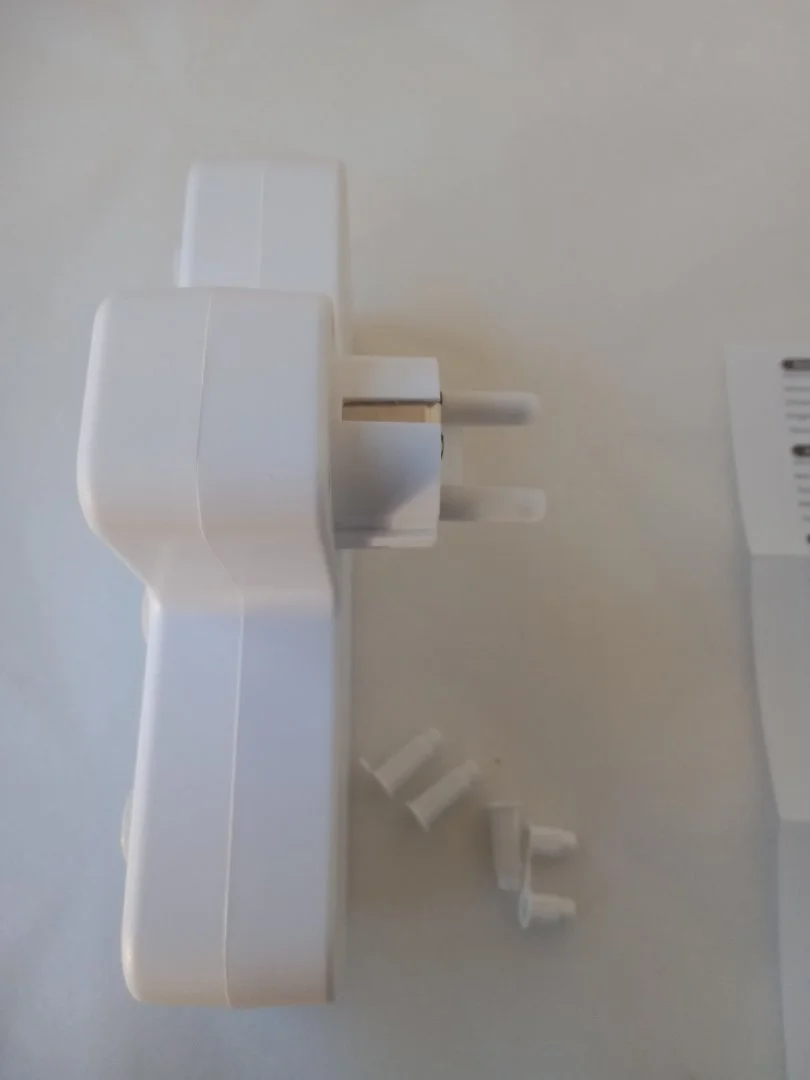 Розетка накладная тройная с ночником, USB зарядкой - миниатюра 2