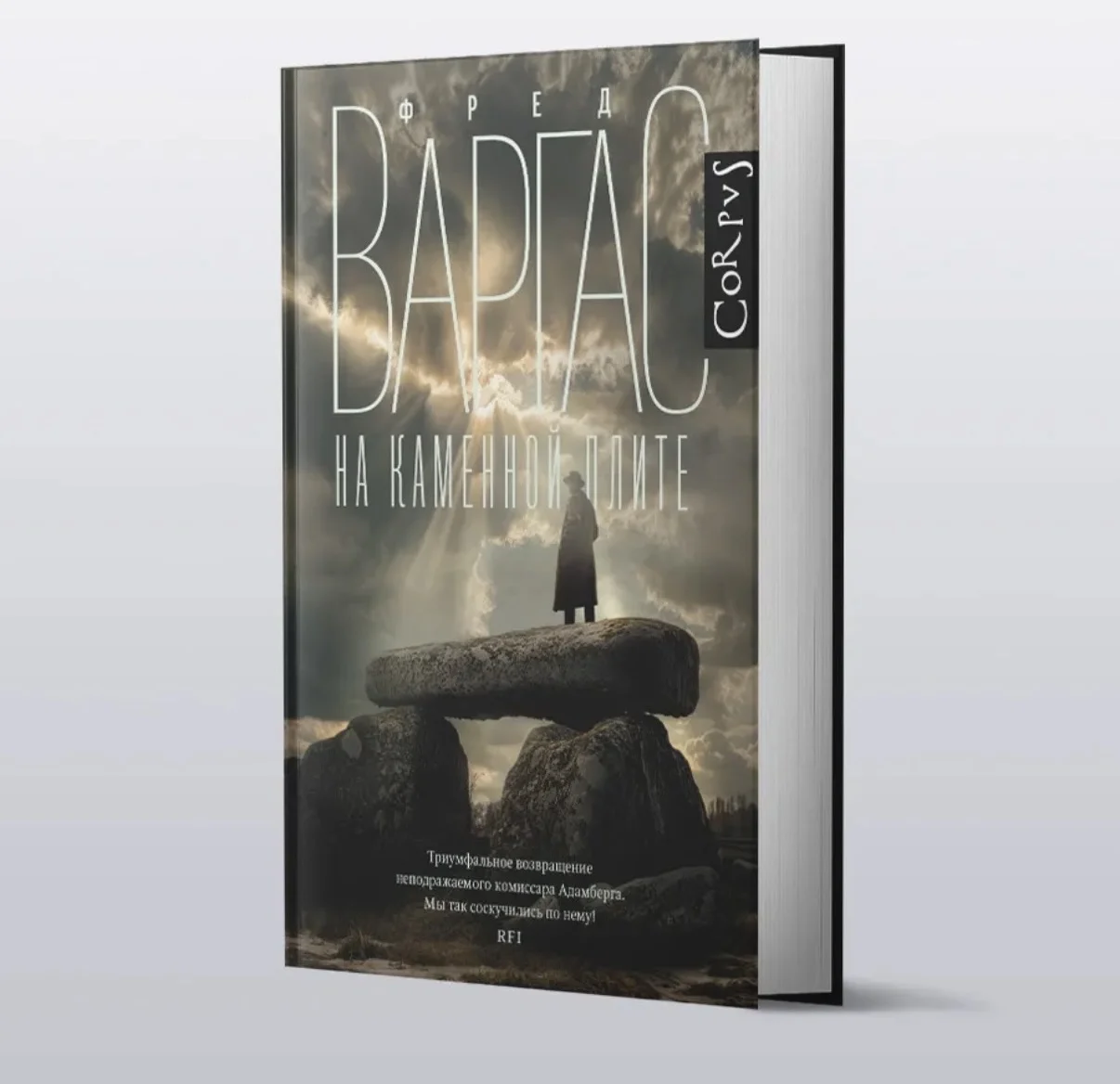 На каменной плите Варгас новая книга детектив - миниатюра 2