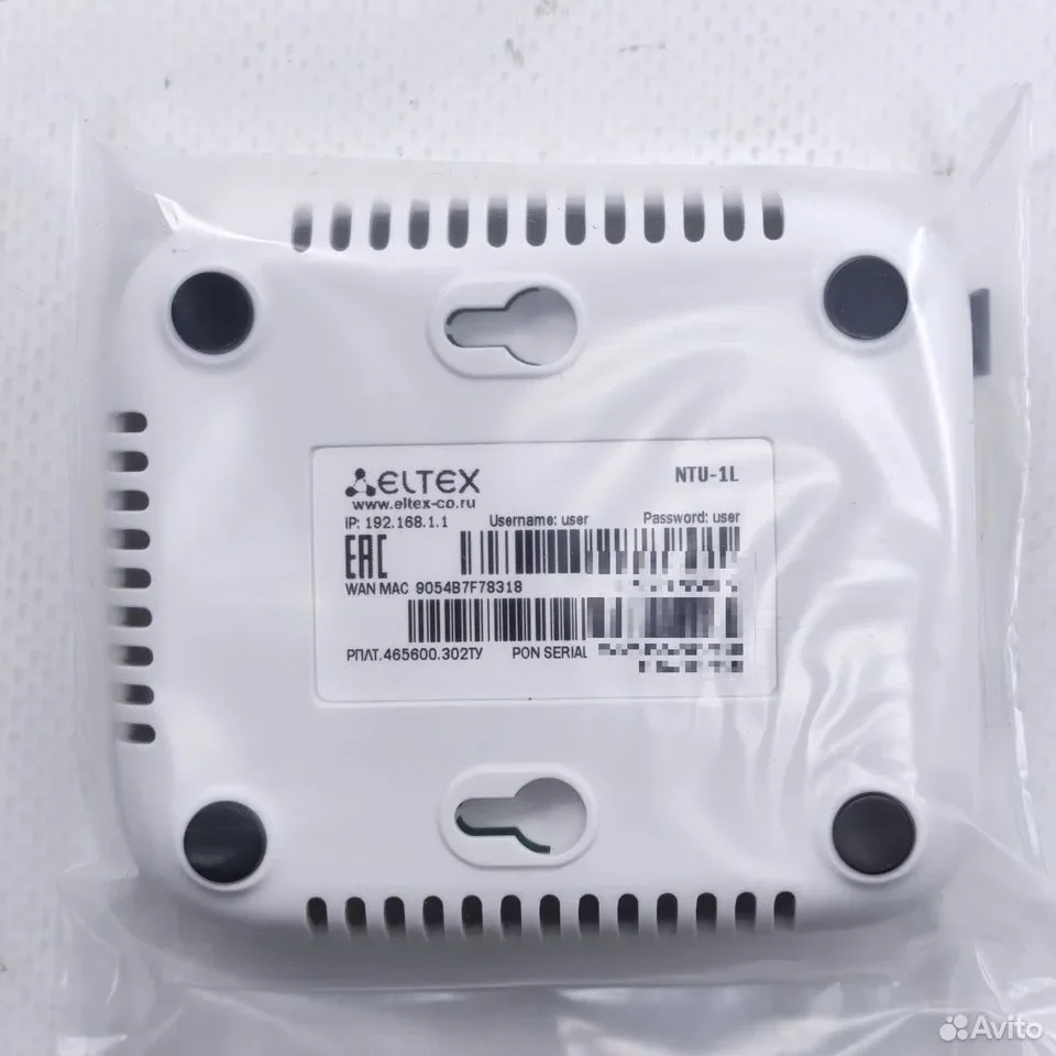 Eltex NTU-1L / абонентский термиал GPON - миниатюра 6