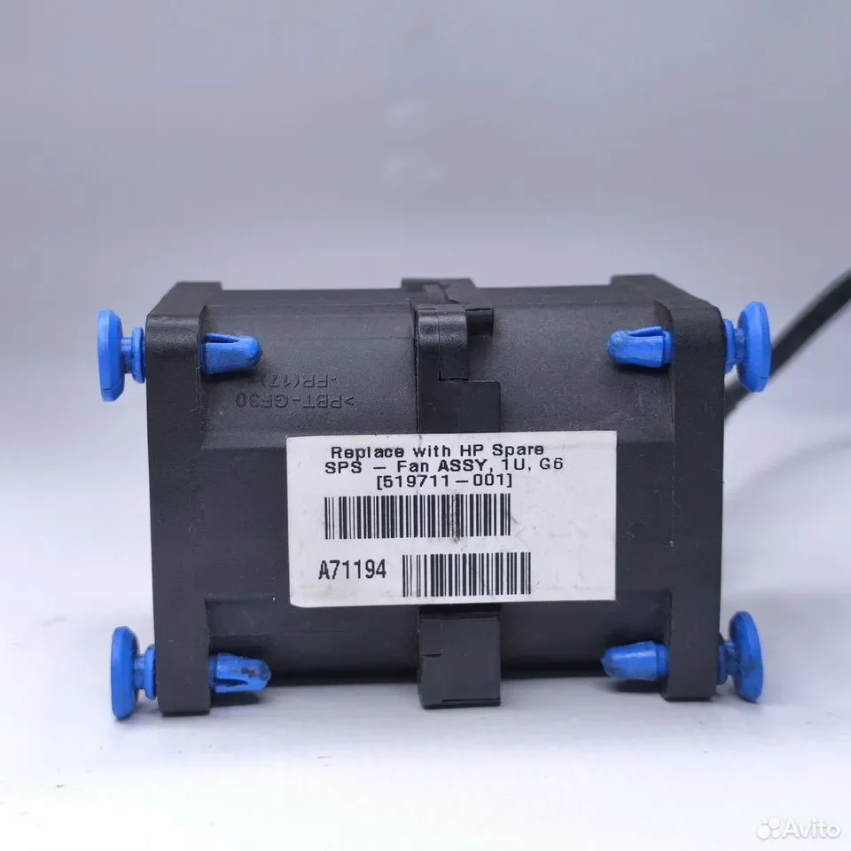 Delta Electronics / HP GFB0412EHS OEM / вентилятор серверный / 519711-001 - миниатюра 5