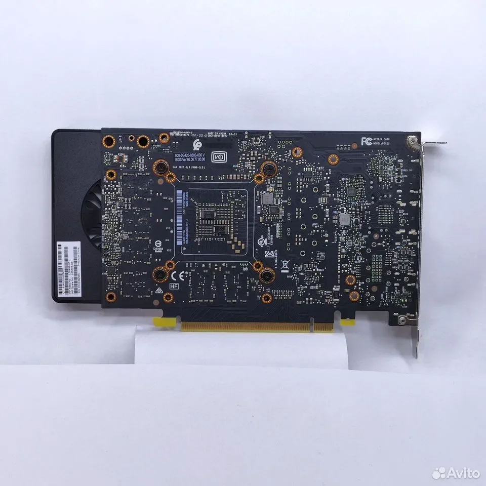 NVIDIA QUADRO P2200 5gb GDDR5X (б/у) / 699-5G420-0500-101 - миниатюра 3