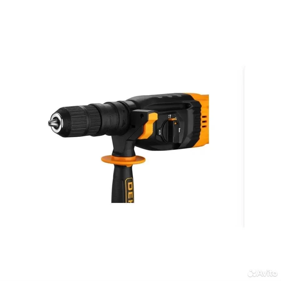DEKO ZKH1150W в кейсе с набором из 5 буров SDS+ и дополнительным патроном 084-1017 / сетевой - миниатюра 5