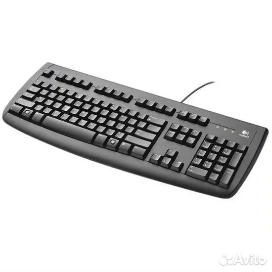 Logitech Deluxe 250, PS/2 / клавиатура проводная / 967642-0112 - изображение 1
