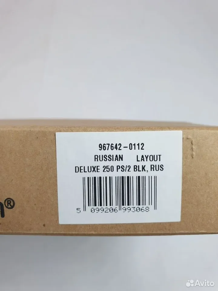Logitech Deluxe 250, PS/2 / клавиатура проводная / 967642-0112 - миниатюра 4