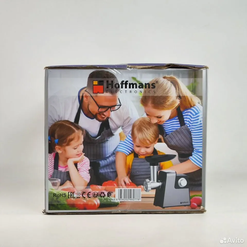 Hoffmans 10in1 HM-277 / Мясорубка электрическая с насадками - миниатюра 4