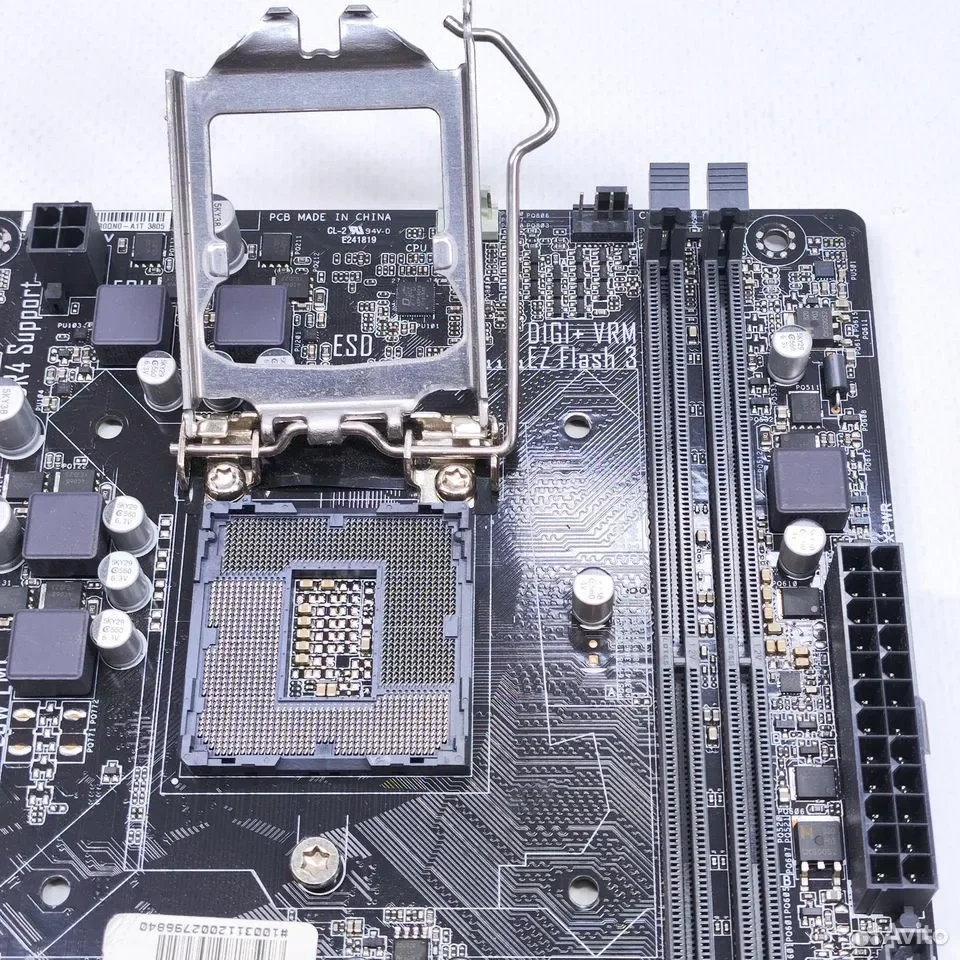 Asus H110M-R / microATX, LGA1151 (б/у) - миниатюра 7