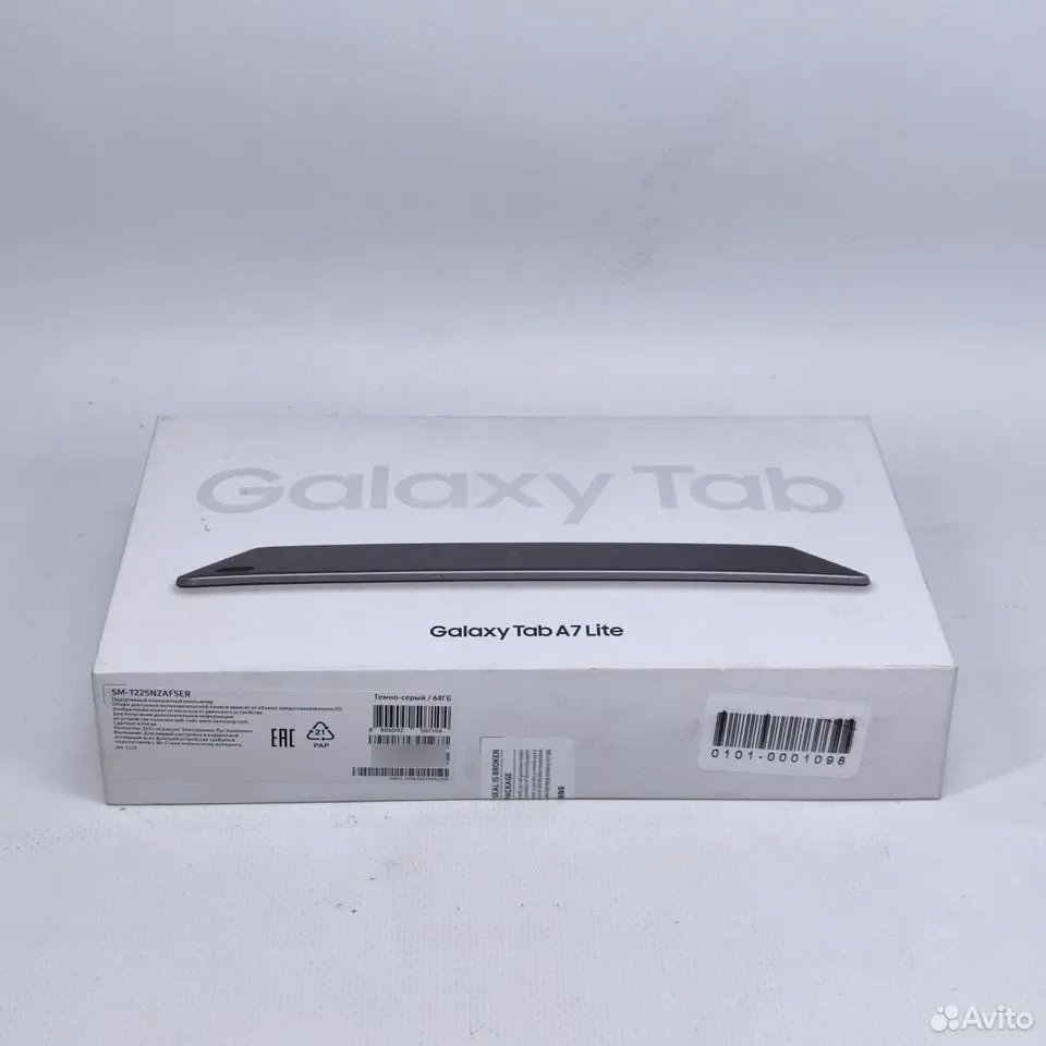 Samsung Galaxy Tab A7 Lite Wi-Fi 4/64gb 8.7", тёмно-серый / SM-T225NZAFSER - миниатюра 5