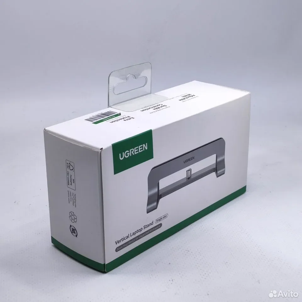 UGREEN Vertical Laptop Stand LP258, серебро / Вертикальная подставка для ноутбука / 20471 - миниатюра 6